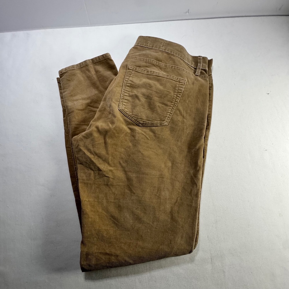 Gap 1969 Mens Tan Corduroy Legging Jeans Slim Fit Khaki Size 30r